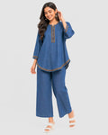 Indigo Artisan Denim Cord-set