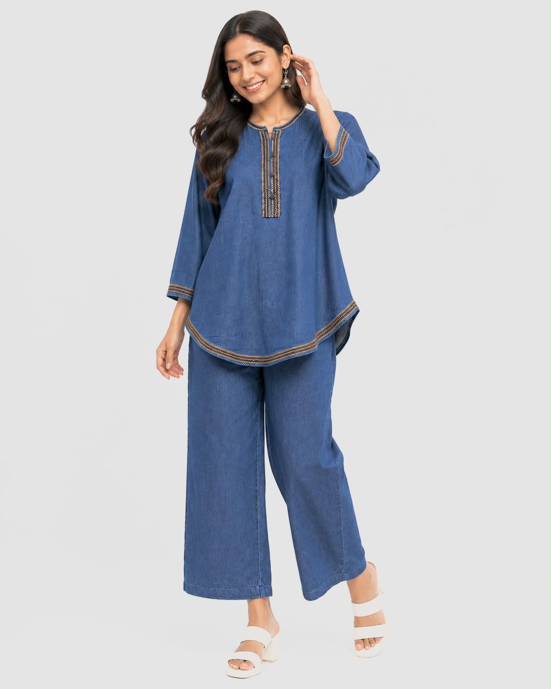 Indigo Artisan Denim Cord-set