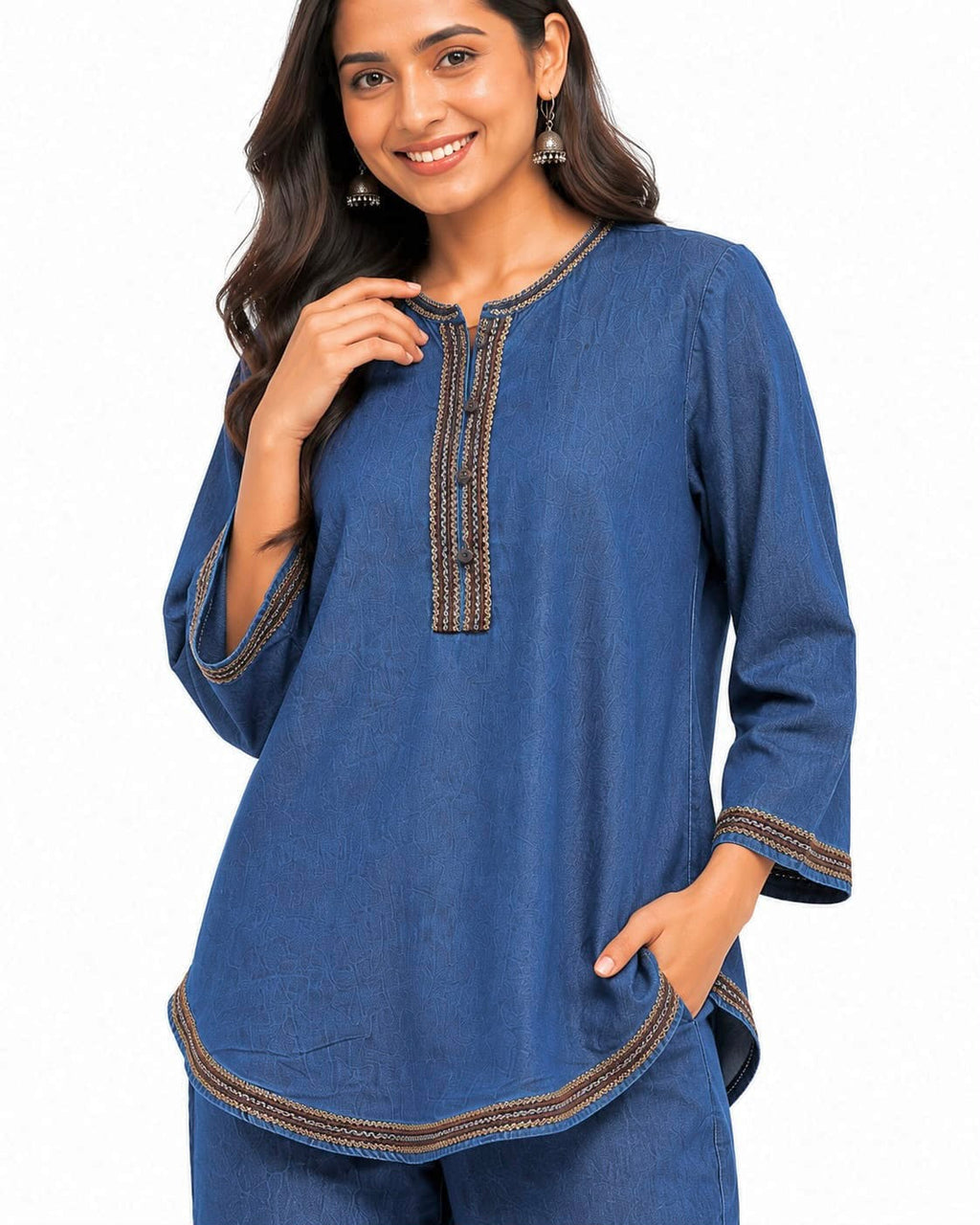 Indigo Artisan Denim Cord-set