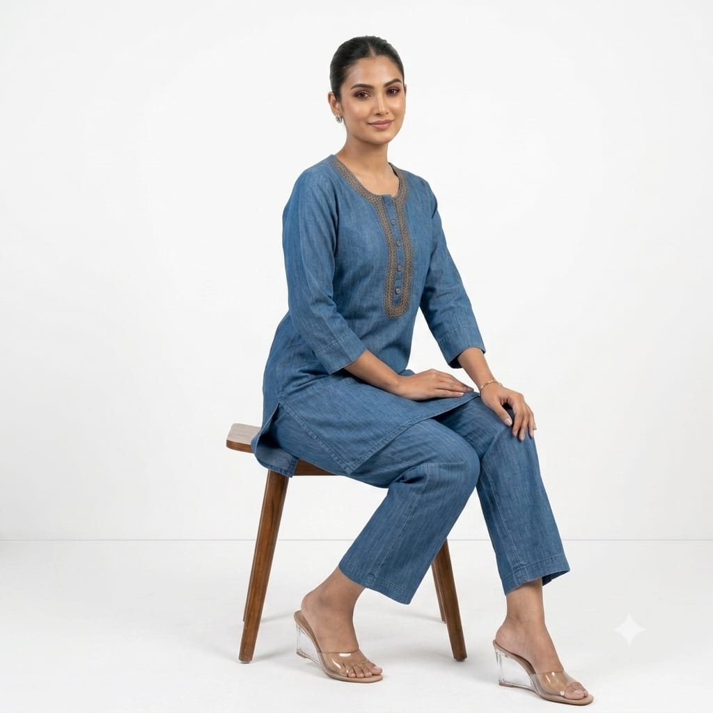 Denim Dusk Cord-set