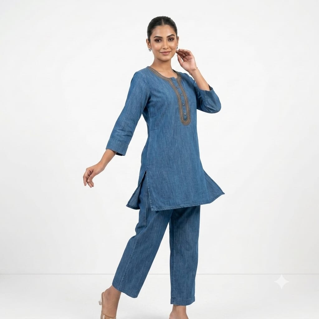 Denim Dusk Cord-set