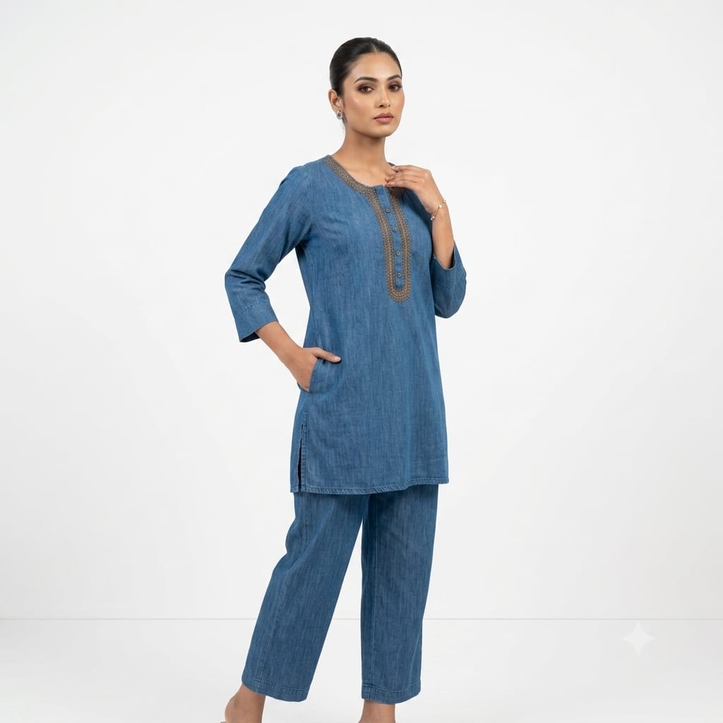 Denim Dusk Cord-set