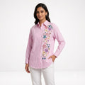 Blush Garden Stripe Top