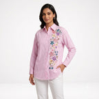 Blush Garden Stripe Top