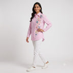 Blush Garden Stripe Top