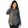 Heritage Mosaic Crepe Top