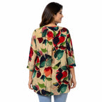 Autumn Watercolor Muse Muslin Top Watercolor Muse Muslin Top