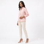 Blush Pearl Tie Top