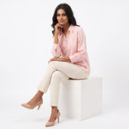 Blush Pearl Tie Top