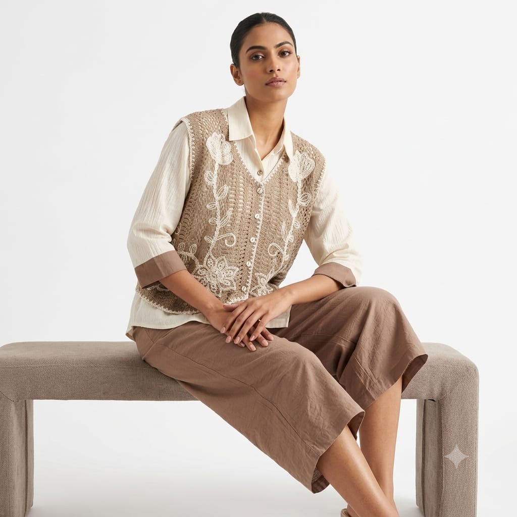 Cozy Bloom 3-Piece Cotton Cord-set