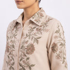 The Ivory Flora Embroidered Cord-set
