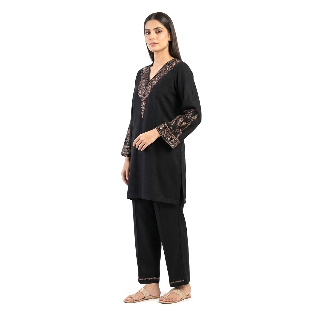 Onyx Royale Fine Wool Cord-set