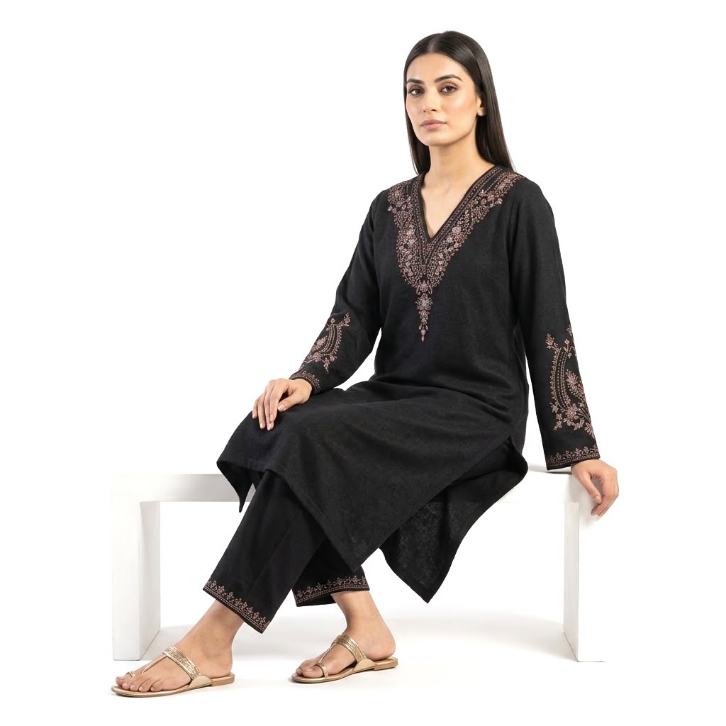 Onyx Royale Fine Wool Cord-set