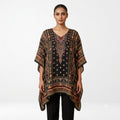 Midnight Paisley Chinon Top