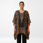 Midnight Paisley Chinon Top
