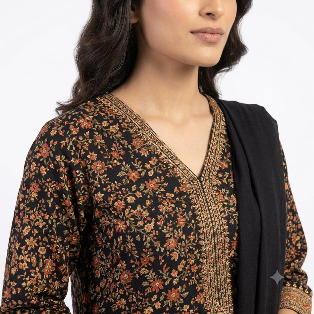 Botanical Georgette Cord-set