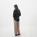 Black Long-Sleeve Top